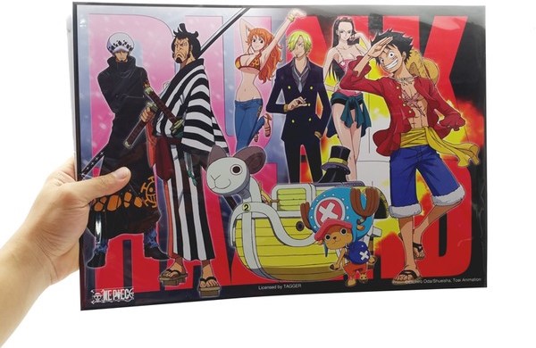 nShop bán Poster One Piece - Nhóm Mũ Rơm cùng đồng minh ở Punk Hazard trang trí phòng ngủ bàn học làm việc