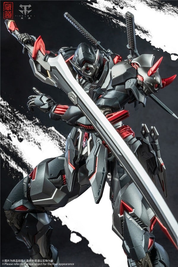 CangDao CD-07B Shadow Realm Zhan Ming Black Phantom die-cast mecha shinobi ninja tỉ lệ 1:72