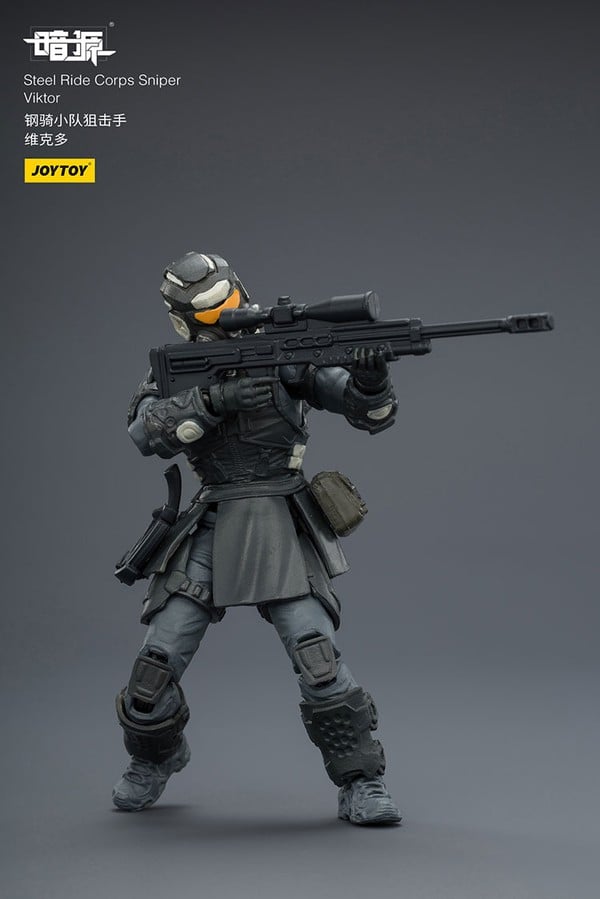 Mô hình 1:25 JOY TOY JT04100 Steel Ride Corps Sniper Viktor có khớp tốt biên độ cử động cao dễ pose dáng