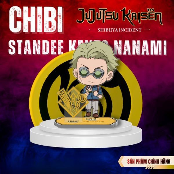 Mô hình Standee Acrylic Chibi Jujutsu Kaisen - Kento Nanami - sản phẩm chính hãng
