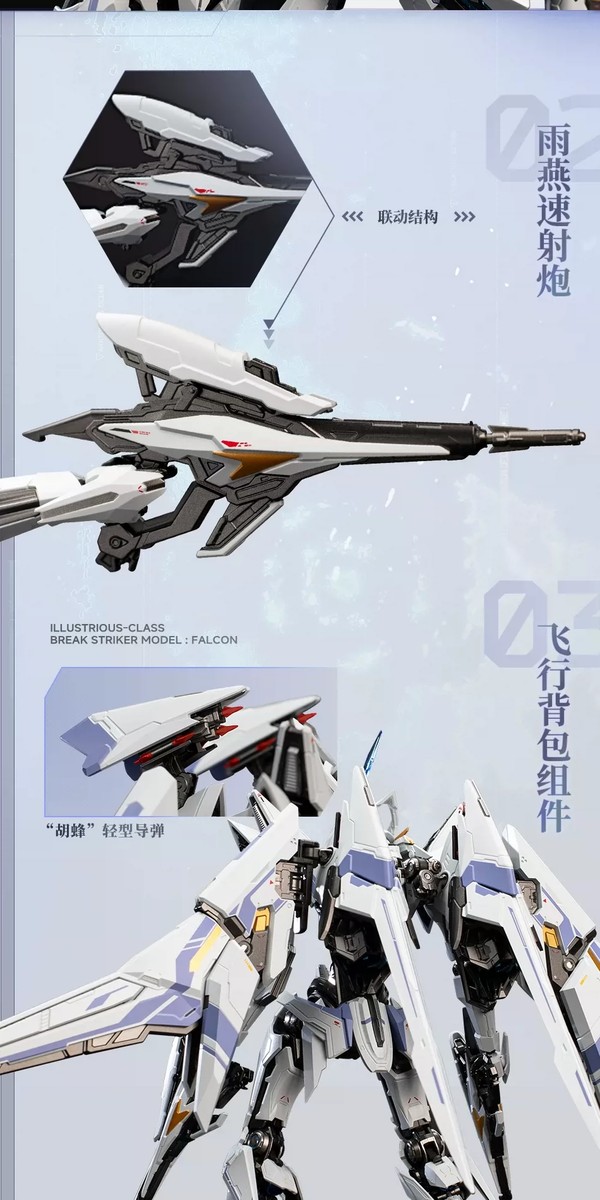 nShop bán Moshow X Mecha Break Superior Class Ubp-R02T Falcon 1/100 xuất được hóa đơn đỏ VAT giá tốt