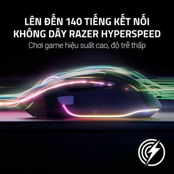 Kết nối không dây Razer HyperSpeed trên chuột Basilisk V3 Pro 35K nShop