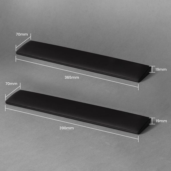 nShop bán Kê tay bàn phím MonsGeek Black Wrist Rest có nhiều kích thước để lựa chọn giá tốt