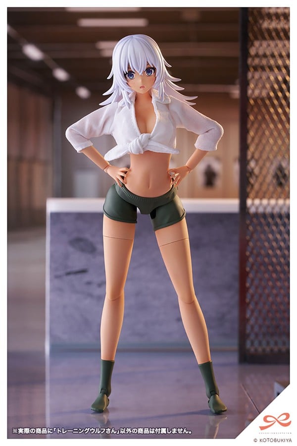 nShop bán Model Kit Sousai Shojo Teien Training WOLF Kotobukiya JK091 mô hình lắp ráp dạng BJD custom đồ vải