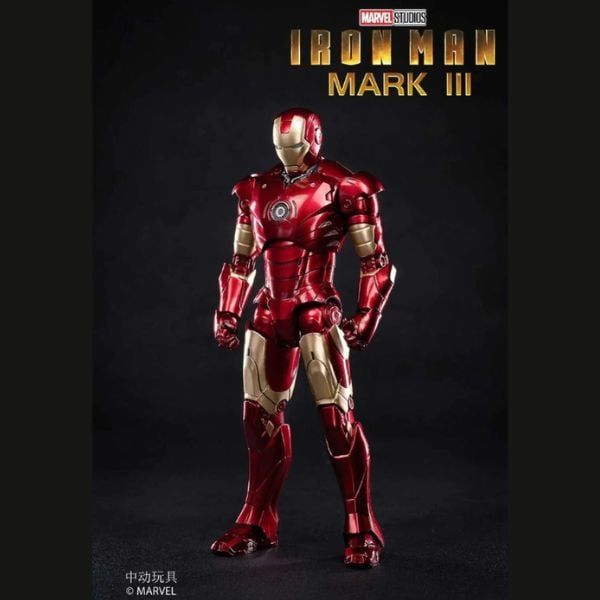 Mô hình nhân vật Marvel Iron Man MK3 ZD Toys ZM01 lý tưởng cho fan hâm mộ siêu anh hùng, mua ngay tại nShop