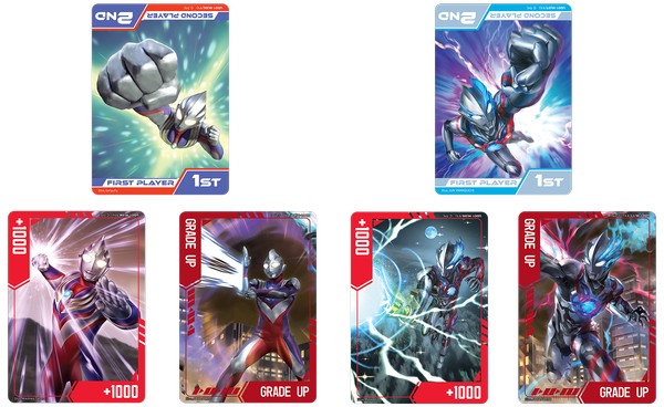 nShop bán thẻ bài Ultraman Ultra Deck 01 Ultraman Tiga & Ultraman Blazar UD01 tặng kèm Premium Marker cực đẹp