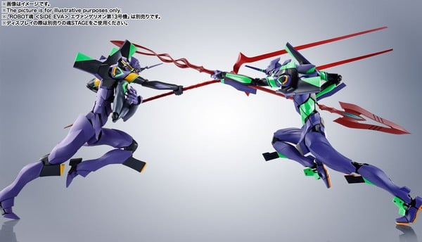 Tái hiện lại cảnh chiến đấu của Evangelion EVA-01 + Cassius's Spear Renewal - Robot Spirits và EVA 13
