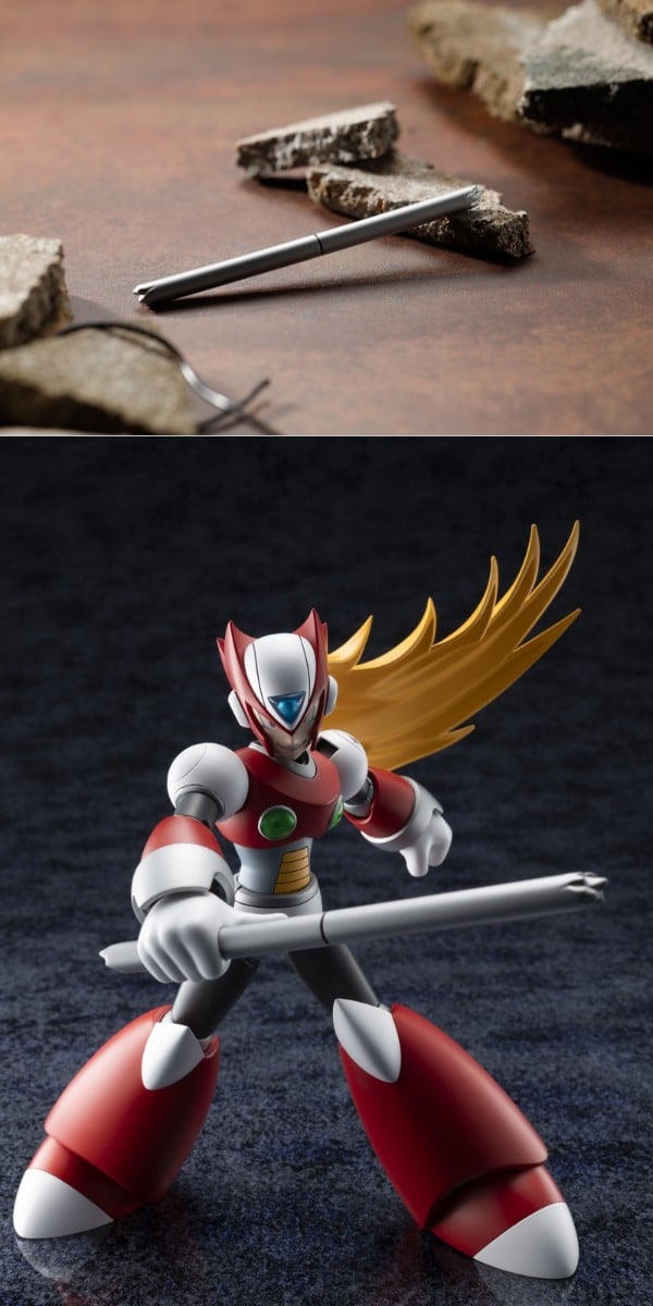 nShop bán Model Kit ZERO 1st Ver - Mega Man X - Kotobukiya KP761 đi kèm gậy sắt tái hiện lúc chạm trán Sigma