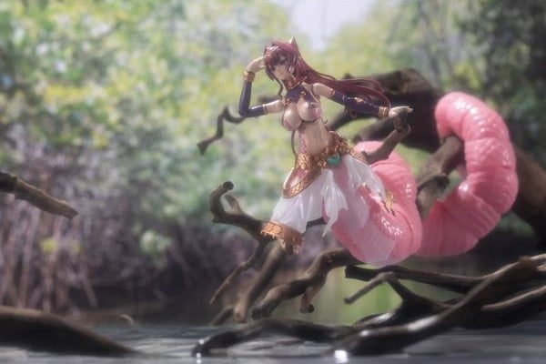 nShop bán model kit Arcanadea Meltina - Kotobukiya AR011 Lamia khớp đuôi rắn linh hoạt dễ uốn lượn