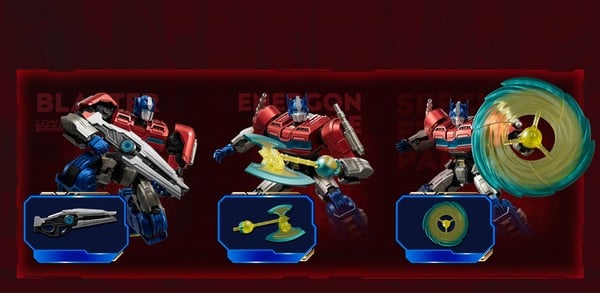 nShop bán mô hình Transformers ONE Action Edition 04 Optimus Prime Orion Pax bao gồm vũ khí súng rìu và hiệu ứng