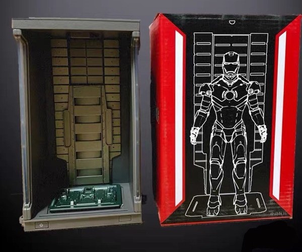 nShop bán Mô hình trang trí Marvel - Hall of Amor - ZD Toys - ZM57 có dây đèn LED USB giá tốt chất lượng cao