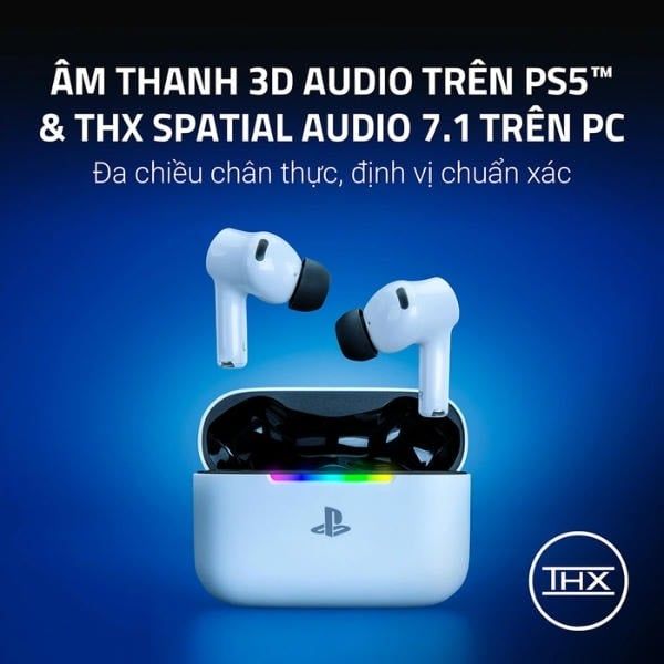 Âm thanh 3D Audio và THX Spatial trên Razer Hammerhead V3 X nShop