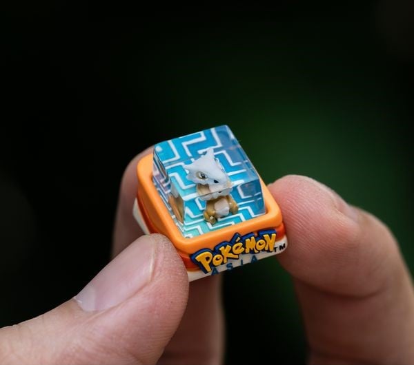 nShop bán Pokemon Artisan Keycap Cubone Karakara SEM - Dwarf Factory tặng fan series manga anime
