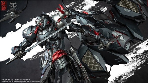 CangDao CD-07B Shadow Realm Zhan Ming Black Phantom die-cast mecha phong cách nhẫn giả ninja shinobi
