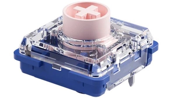 Switch Kailh Deep Sea Island Pink Mini (Silent) của Bàn phím cơ không dây AKKO Air 01 Low Profile