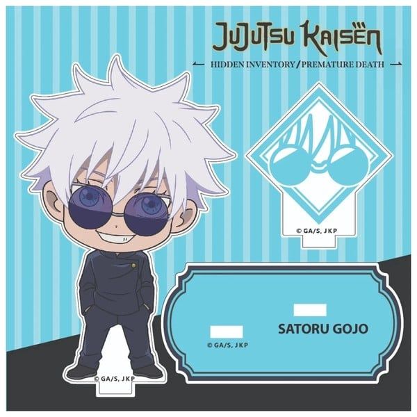 phụ kiện anime manga Mô Hình Standee Acrylic Chibi Jujutsu Kaisen Satoru Gojo P1