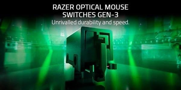 Switch quang học Razer Gen-3 bền bỉ và tốc độ vượt trội trên Razer Viper V3 Pro