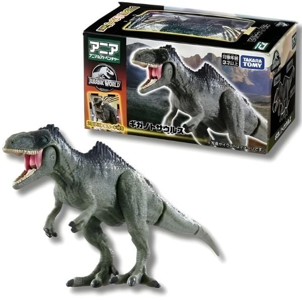 Bộ đồ chơi ANIA Jurassic World khủng long Giganotosaurus chiến đấu