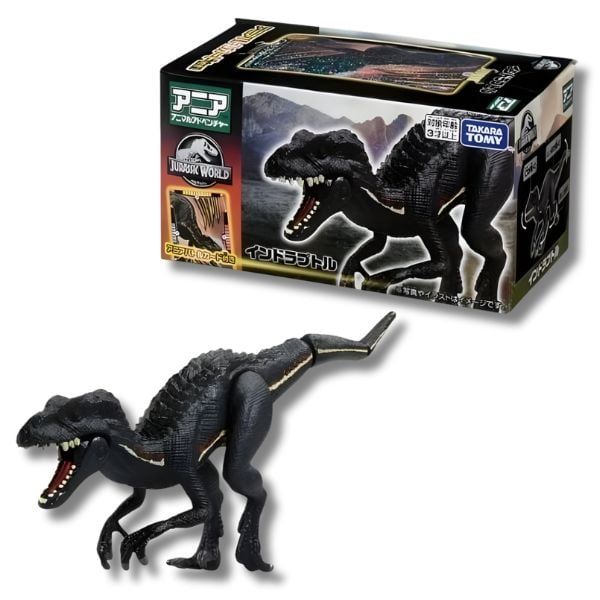 ANIA Jurassic World – Bộ đồ chơi khủng long Indoraptor kèm thẻ chiến đấu cực ngầu