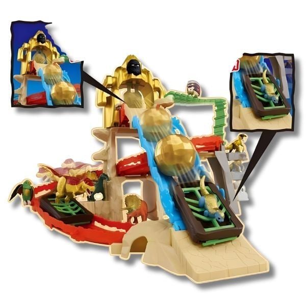 Trọn bộ King Gold Mountain với đường trượt và cầu lắc mạo hiểm