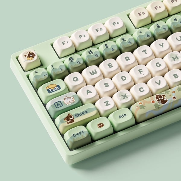 nShop bán Bàn phím cơ không dây AKKO 5108B Plus The Legend of Hei keycap mèo dễ thương độ bền cao giá tốt