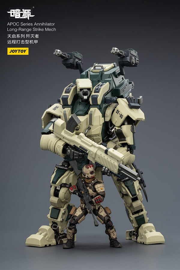APOC-Series-Annihilator-Long-Range-Strike-Mech pose cùng sniper Dima