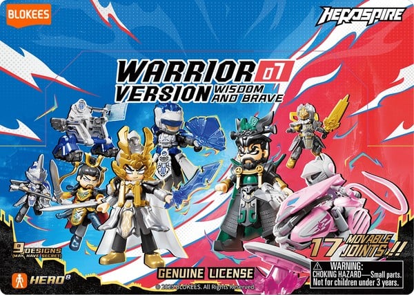 nShop bán Blokees HeroSpire Warrior Version WV07 Wisdom & Brave 85042 giao nhanh trong ngày giá tốt