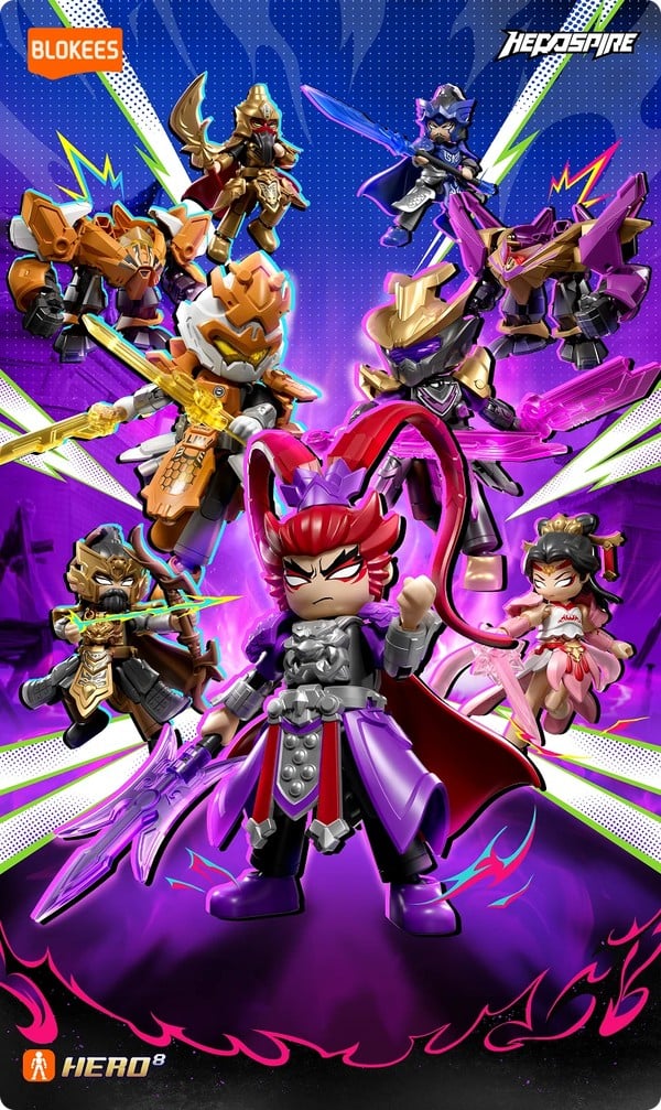 nShop bán Blokees HeroSpire Warrior Version WV08 Rival Ambitions 85068 giao nhanh tận nhà toàn quốc