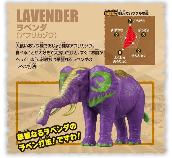 nShop bán Figure ANIA KINGDOM Lavender African Elephant Takara Tomy đồ chơi mô hình động vật Nhật Bản giá tốt