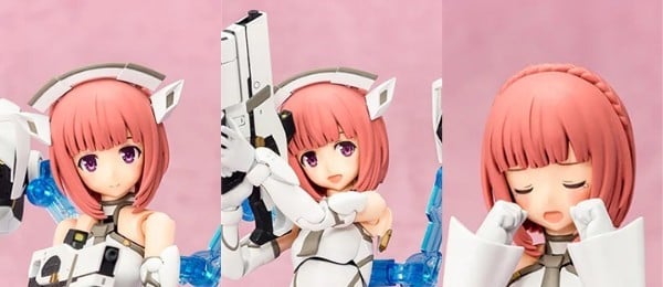 nShop bán mô hình lắp ráp Aika Aikawa - Alice Gear Aegis - Kotobukiya KP505R đi kèm 3 biểu cảm gương mặt