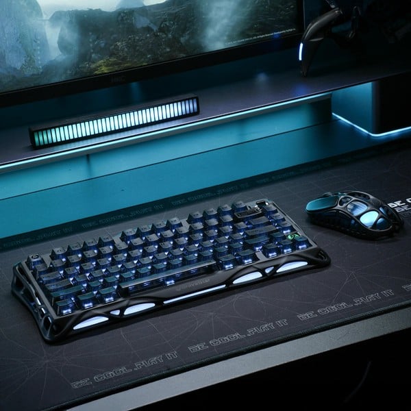 nShop bán Bàn phím cơ không dây GravaStar Mercury K1 Stealth Black xuất được hóa đơn đỏ VAT giá tốt