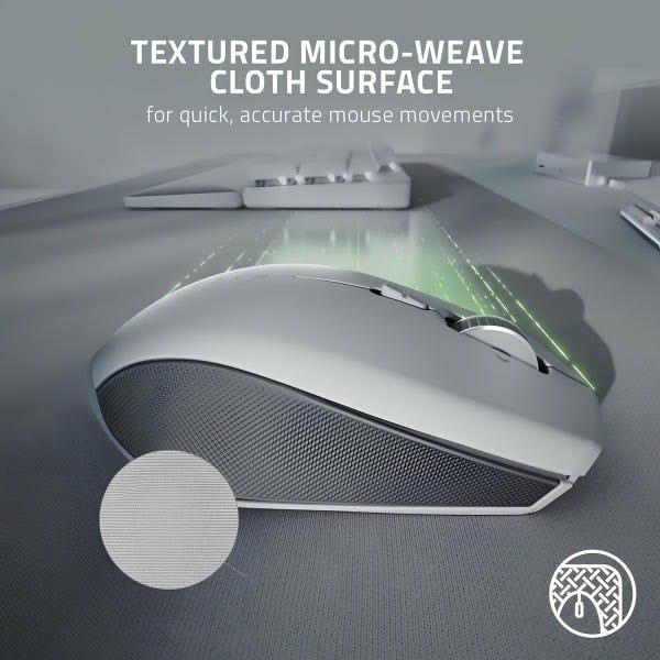 Bề mặt vải dệt vi mô của lót chuột Razer Pro Glide XXL nShop
