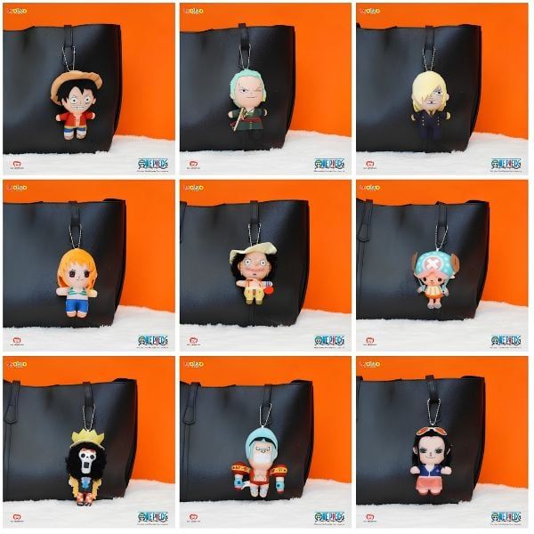 Blind box Móc khóa nhồi bông One Piece - nhân vật dễ thương