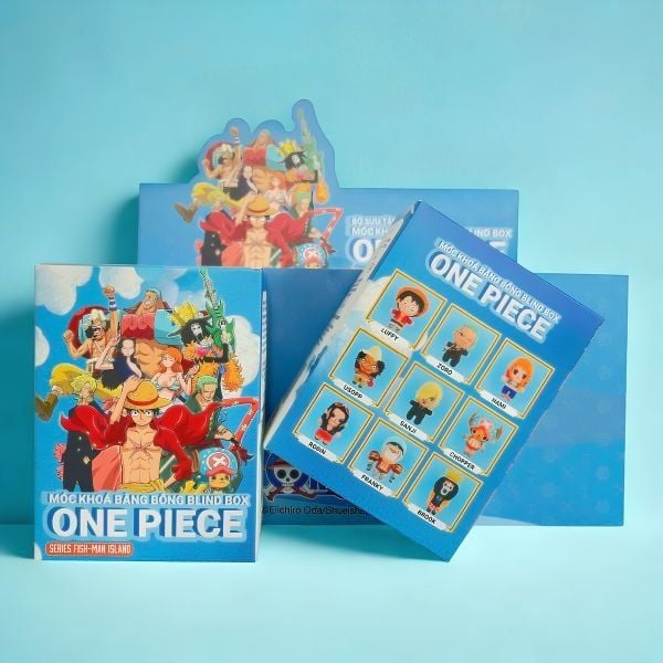 Blind box Móc khóa nhồi bông One Piece - sản phẩm chính hãng
