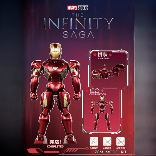 Mô hình Marvel Infinity Saga Series Blind Box Vol.01 - ZD Toys ZC64 - cách lắp
