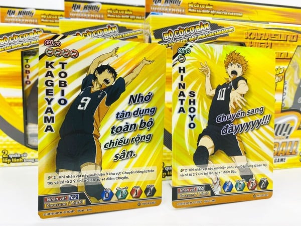 nShop bán HVD-03 Bài Bóng Chuyền Haikyu!! Bộ Cờ Bước Đột Phá Karasuno ship hỏa tốc 1 tiếng giao nhanh trong ngày