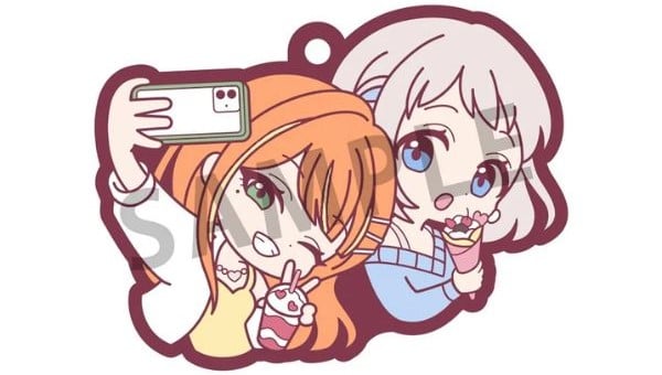 nShop bán móc khóa MegaHouse Rubber Mascots Buddy-Colle: Gakuen Idolmaster Sumika Shiun & Lilja Katsuragi