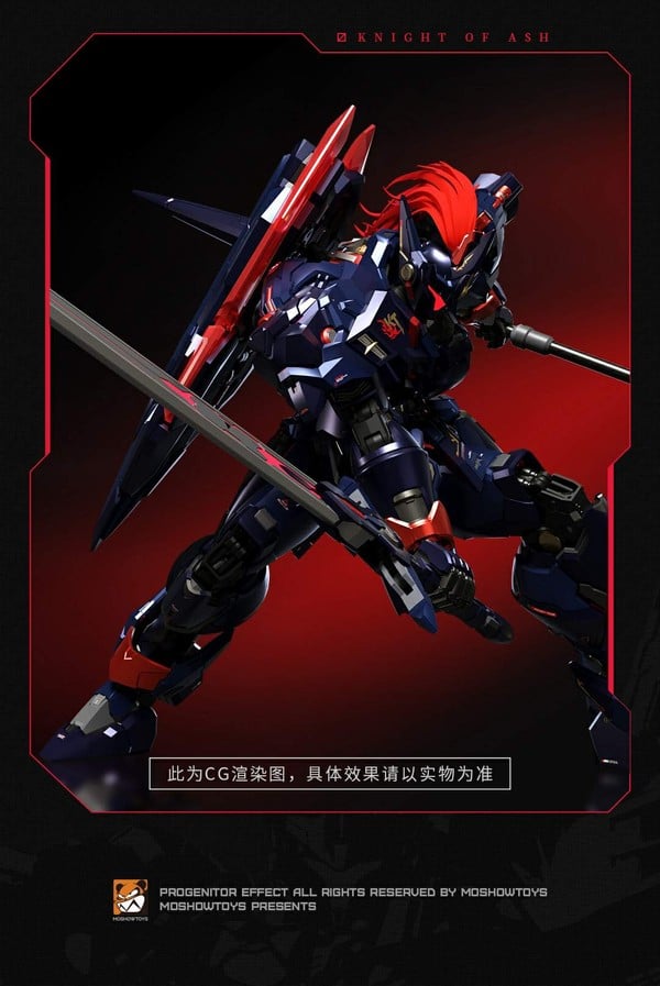 nShop bán Moshow Metal Build Ultimate Lancelot Knight Of Ash 1/72 Limited Edition mô hình metal build cao cấp