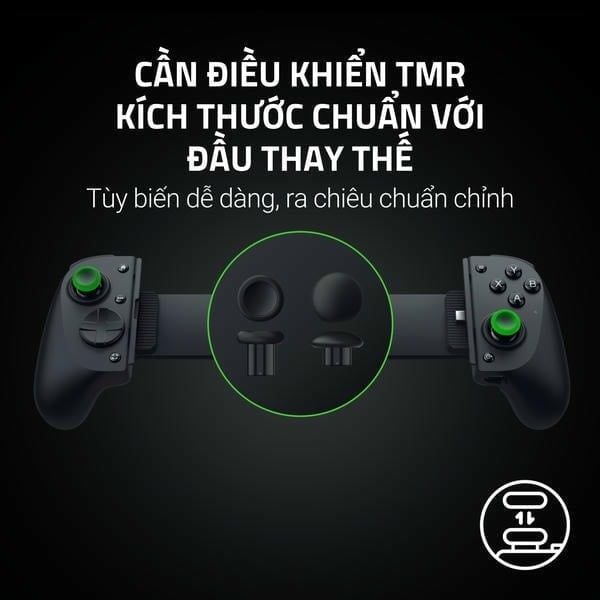 Cần điều khiển TMR chuẩn xác trên Razer Kishi V3 Pro XL nShop
