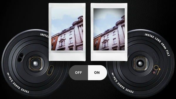 Cần gạt tạo hiệu ứng mờ viền (Vignette) thủ công độc đáo trên ống kính