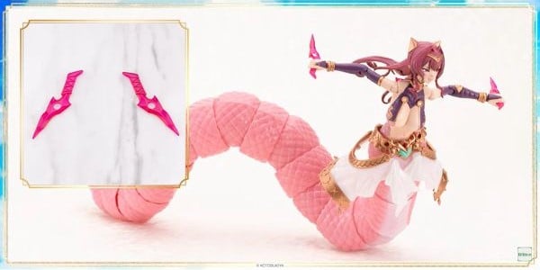 nShop bán model kit Arcanadea Meltina - Kotobukiya AR011 Lumia nữ quái vật nửa người nửa rắng