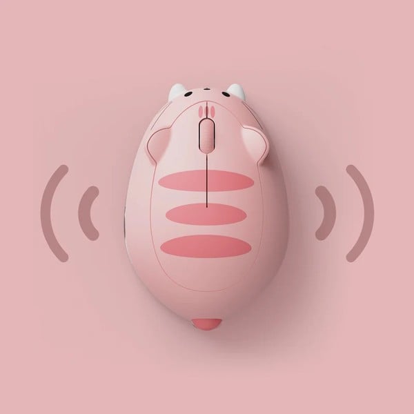 Chuột máy tính không dây Akko Cat Theme Mouse hỗ trợ Bluetooth 3.0 Bluetooth 5.0 USB Receiver 2.4Ghz