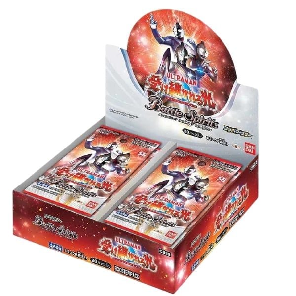 Bài Battle Spiritis TCG CB22 Ultraman The Inherited Light Booster Pack - sản phẩm chính hãng