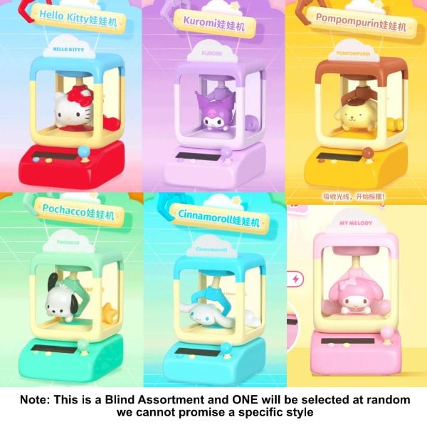 nShop bán đồ chơi trang trí Mô hình chuyển động Sanrio characters Wobble Doll Machine Moetch MT13 thích hợp làm quà tặng đáng yêu dễ thương
