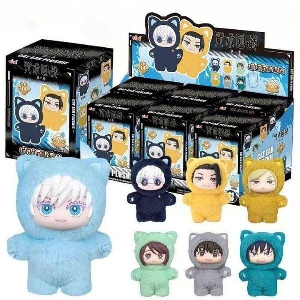 Blind Box Thú Bông Jujutsu Kaisen Nekopara Party - Eaki CJ04 - phù hợp trang trí