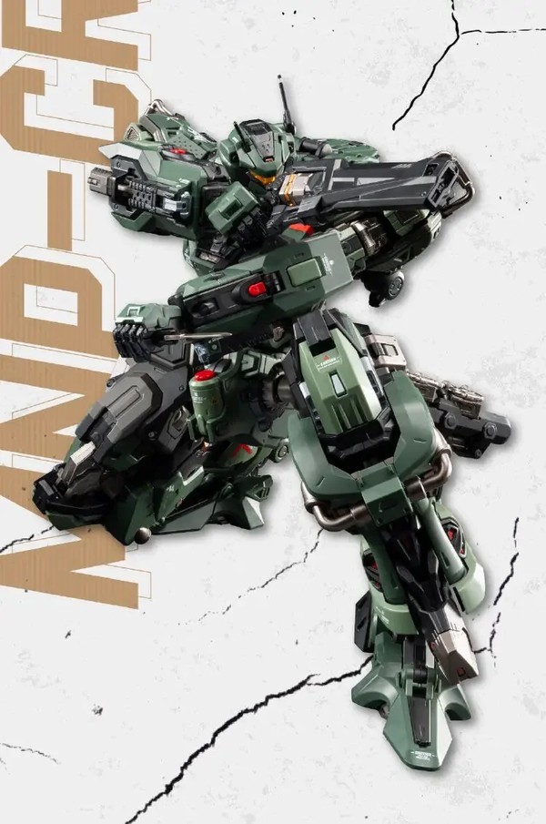Model Kit Motor Nuclear MNP-CR02A Ji Hu Halberd Tiger II trang bị dao cận chiến quân đội