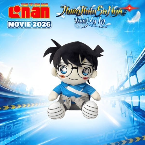 Nhân vật Conan nhồi bông phim 2026 - sản phẩm chính hãng