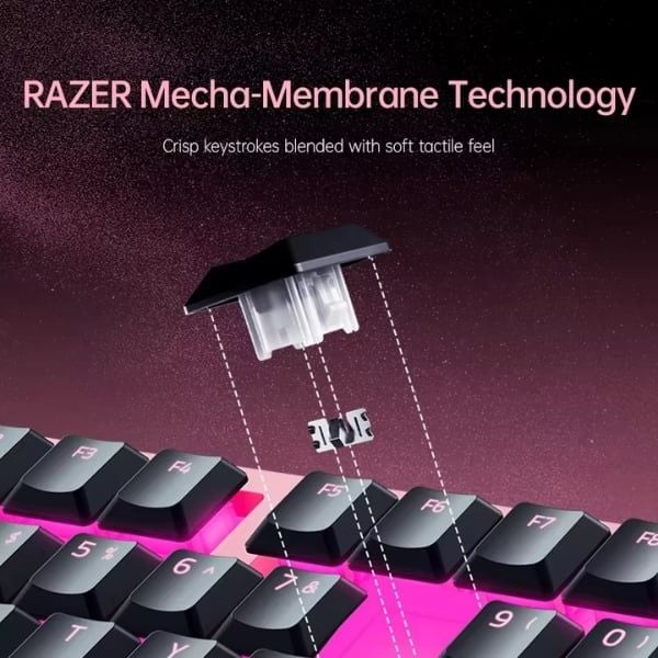 Công nghệ Switch giả cơ Mecha Membrane trên Razer Ornata V3 TKL nShop