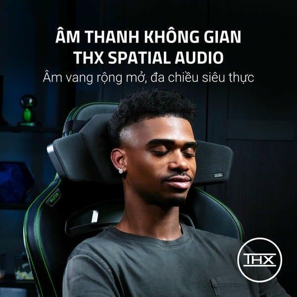 Công nghệ THX Spatial Audio trên loa gối đầu Razer Clio nShop