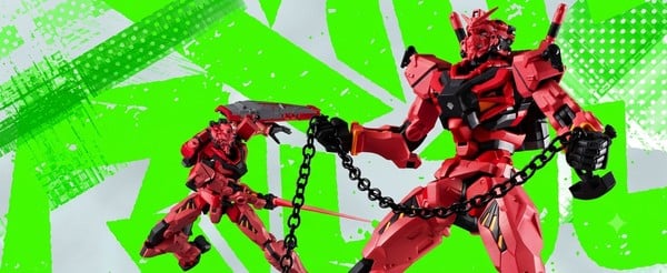 Cover mô hình action figure Red Gundam - Gundam Universe